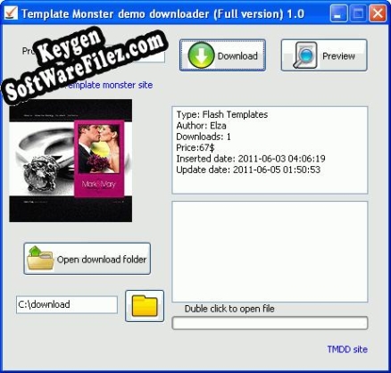 Free key for Template Monster Demo Downloader