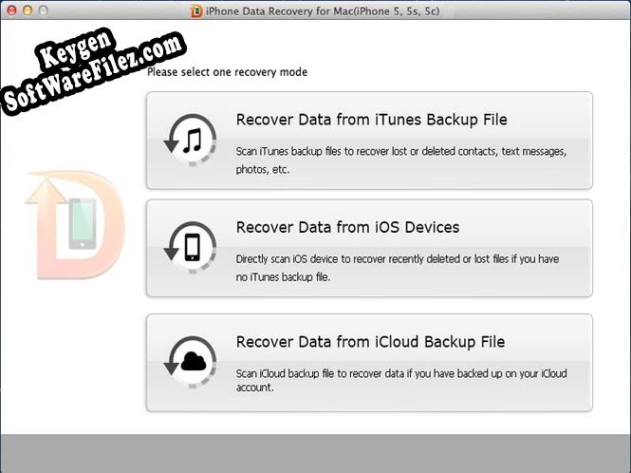 Tenorshare iPhone Data Recovery for Mac activation key