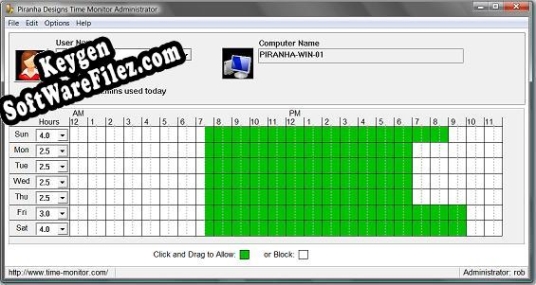 Key generator for Time Monitor