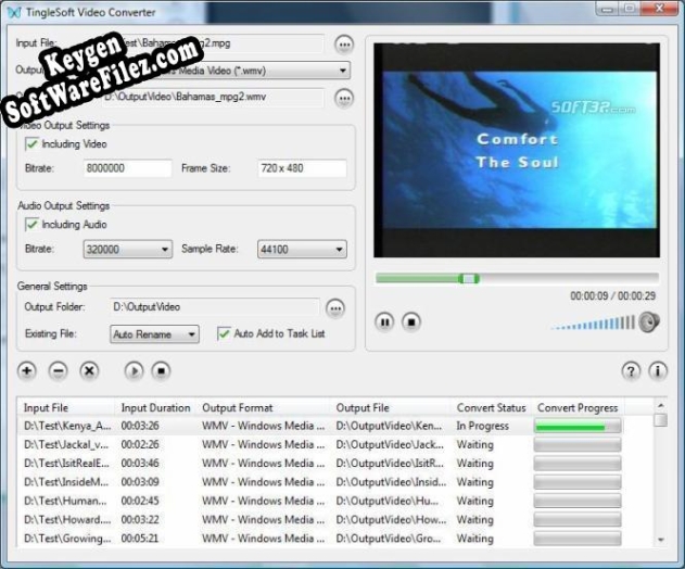 TingleSoft FLV Converter key generator