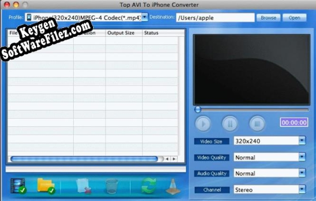 TOP AVI to iPhone Converter for Mac key generator