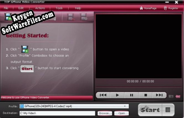 TOP GPhone Video Converter activation key