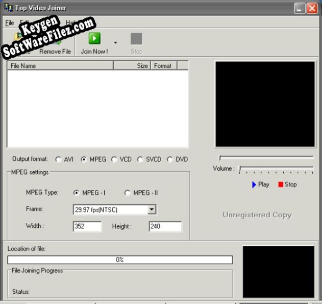 Key generator (keygen) Top Video Joiner