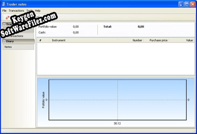 Key generator for Trader Notes