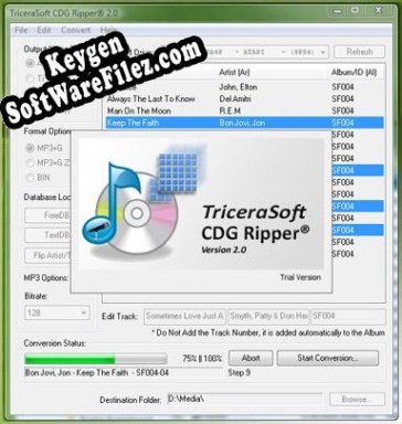 TriceraSoft CDG Ripper serial number generator