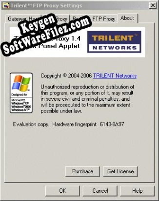 Trilent FTP Proxy activation key