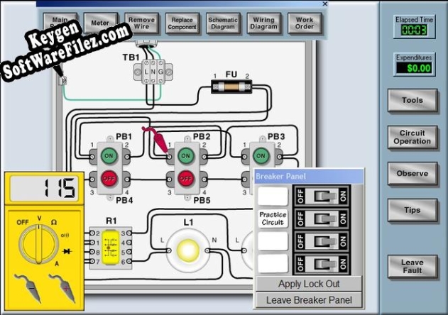 Key generator (keygen) Troubleshooting Basic Electrical Circuit