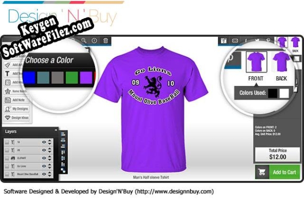 Tshirt Design Software Solution serial number generator