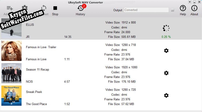 Ukeysoft M4V Converter for Mac Key generator