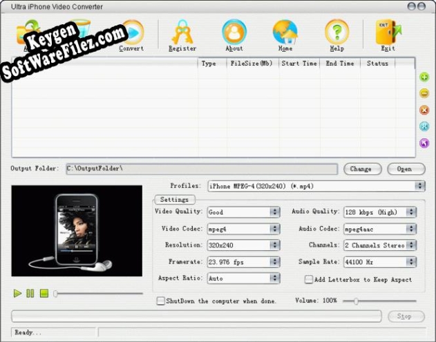 Ultra iPhone Video Converter activation key