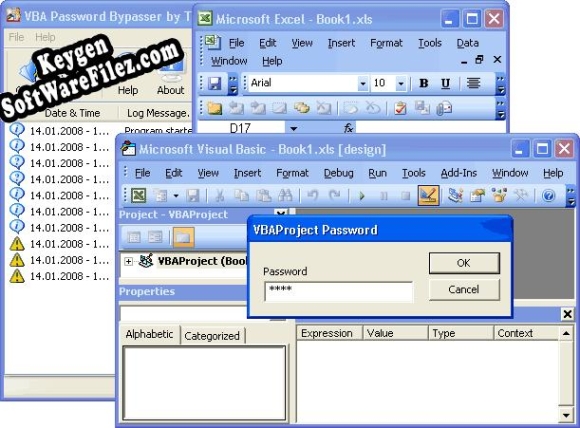 VBA Password Bypasser (TSVPB) key free