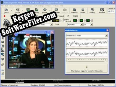 Key generator (keygen) Video Capturix 2009