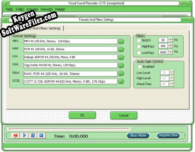 Visual Sound Recorder serial number generator