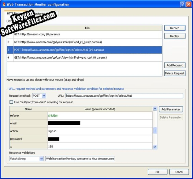 Free key for Web Transaction Monitor for IPHost NM