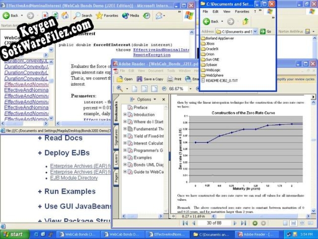 Key for WebCab Bonds (J2EE Edition)