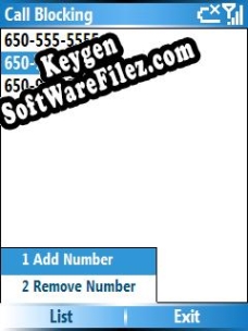 Windows Mobile Call Block key free