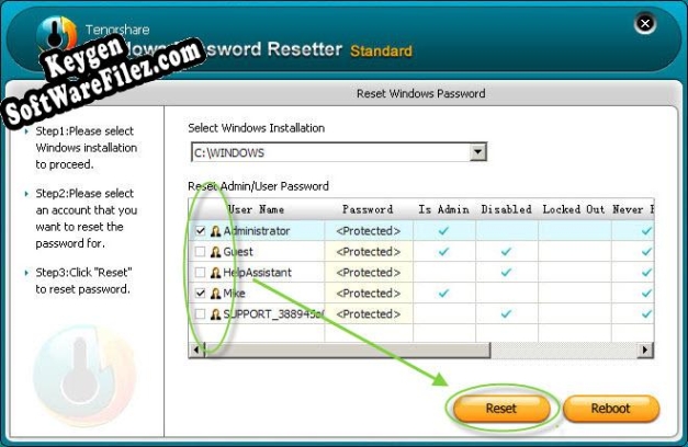 Key for Windows Password Resetter  Enterprise