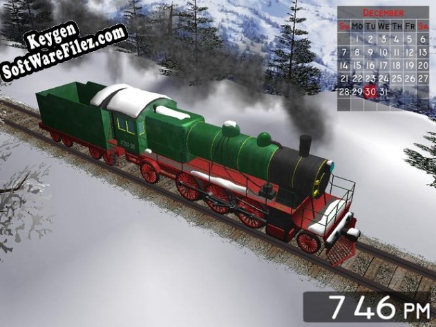 Winter Train 3D Screensaver key generator