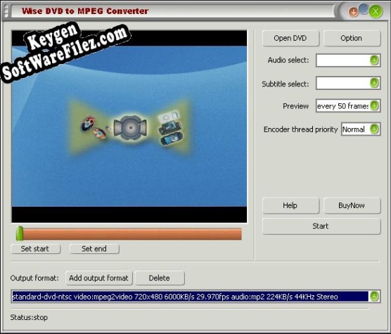 Wise DVD to MPEG Converter key generator