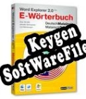 Key generator for Word Explorer 2.0 Pro Malaiisch-Deutsch, Deutsch-Malaiisch (PC)