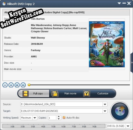 Xilisoft DVD Copy Express key generator