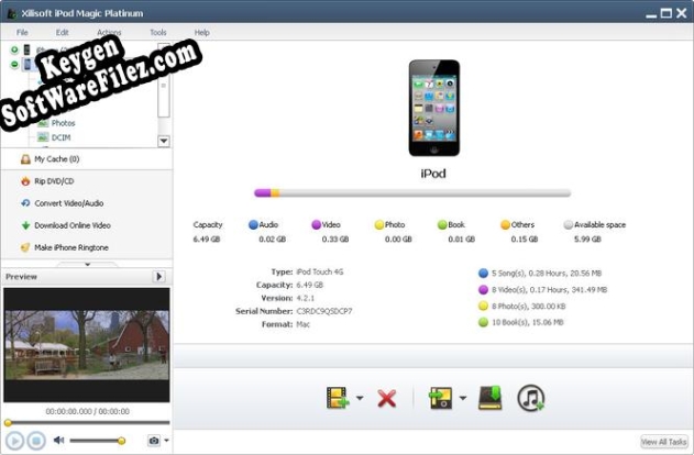 Xilisoft iPod Magic Platinum Key generator