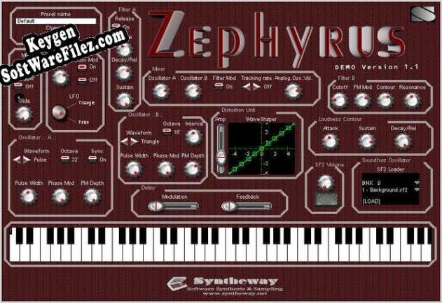 Free key for Zephyrus VSTi